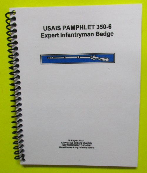 USAIS PAM 350-6 Expert Infantryman Badge (EIB) - Aug 2023 - BIG